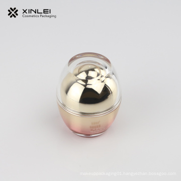 30g egg-shaped acrylic cosmetics bottle